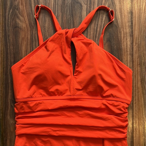 Bleu Rod Beattie High Neck Keyhole One Piece - Picture 9 of 16